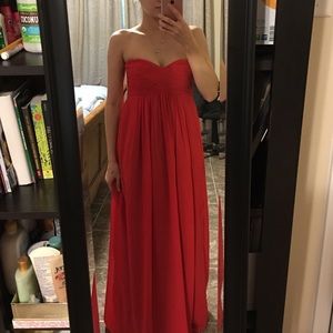 Red dress