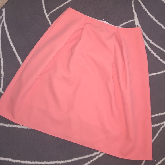 Nordstrom Chelsea 28 peach/coral skirt size M - Picture 2 of 4