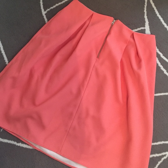 Nordstrom Chelsea 28 peach/coral skirt size M - Picture 4 of 4