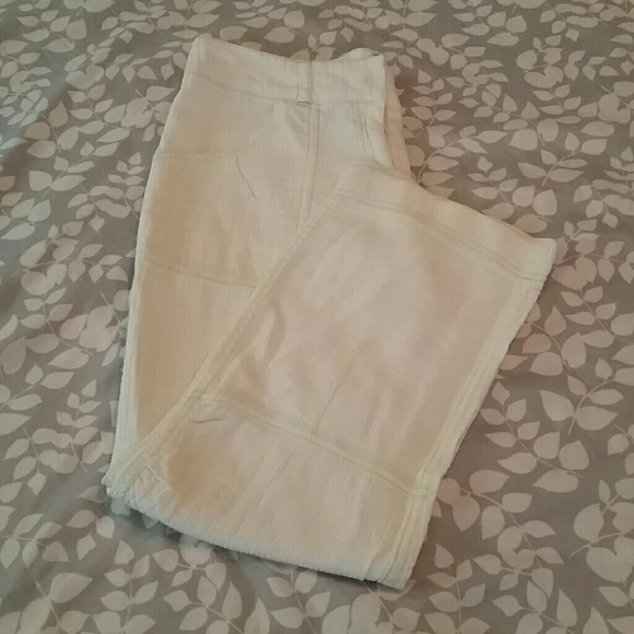 BUFFALO white with lime green stitch 3/4 ribbed - Picture 1 of 4