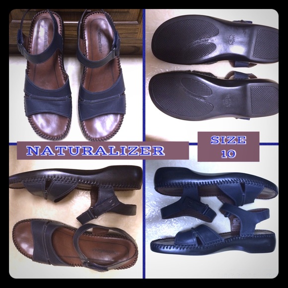 NATURALIZER COMFORT SANDALS SIZE 10!