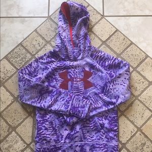 Girls, youth medium, Under Armour hoody