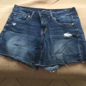 American Eagle super stretch jean shorts