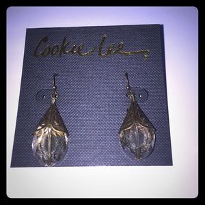 Faceted Glass Earrings (Love Birds Collection)