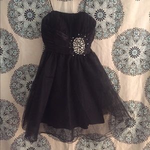Black homecoming dress