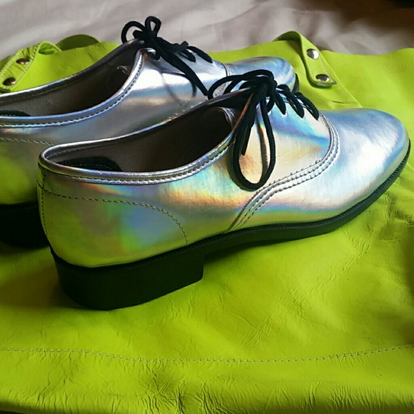 American apparel hologram dance shoe New - Picture 2 of 4