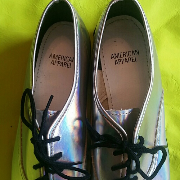 American apparel hologram dance shoe New - Picture 4 of 4