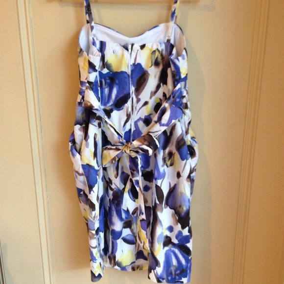 Watercolor Floral Dress - Picture 3 of 4