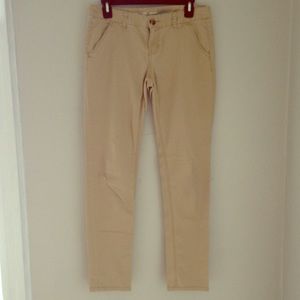 Khaki Skinny Pants