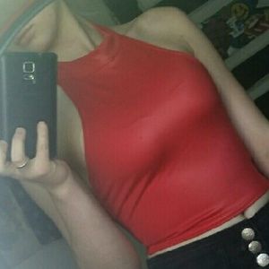 Red Blackmilk crop top