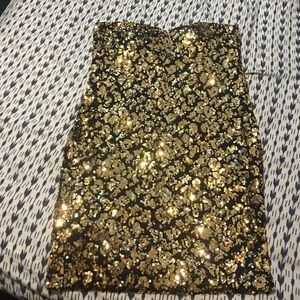 Sequin leopard dress