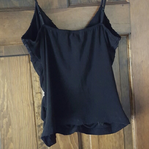 Funkadelic Ribbed Black Top - Picture 3 of 5