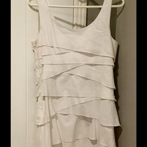 White, whimsy dress.