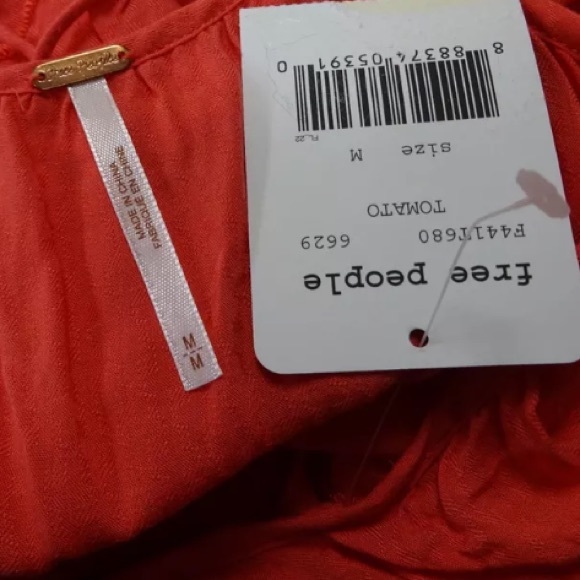 🎉HP 11/27🎉Free people ruffle tank top medium NWT - Picture 4 of 4