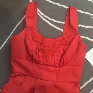NWT Macy's burnt orange dress