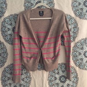 Striped cardigan