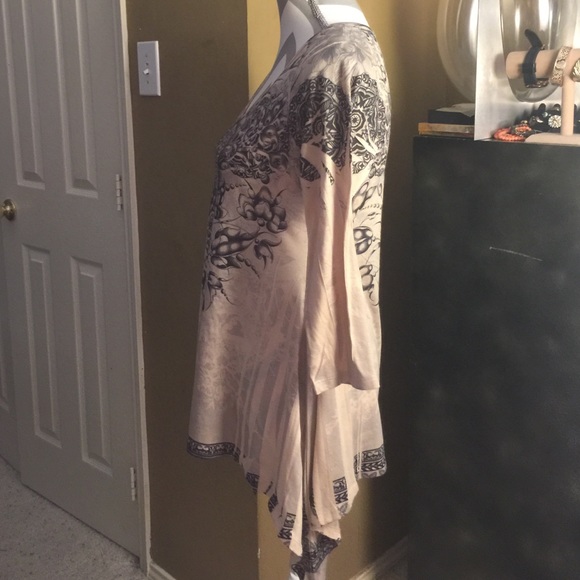 LONGSLEEVE Tribal Tunic Tshirt - Picture 2 of 3