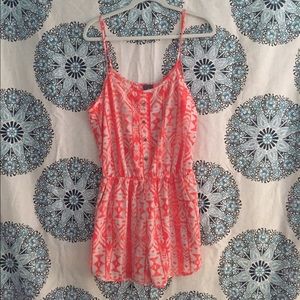 Coral Romper