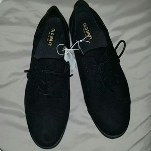 Black Suede Oxfords