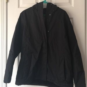 Black LL Bean winter jacket