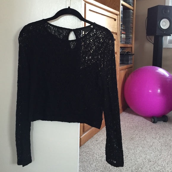 Lace Crop Top.