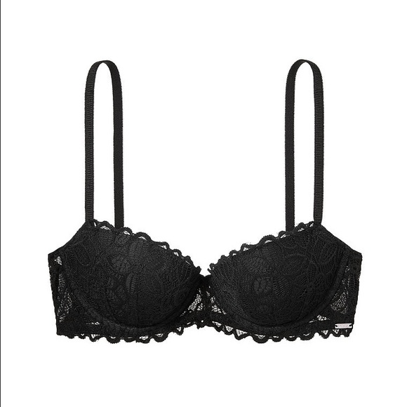 Black Date Push-Up Bra from PINK