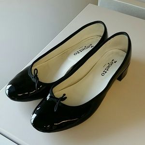 Repetto Ballet Flats Black Patent Leather