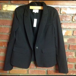 Loft blazer NWT black size 4 medium