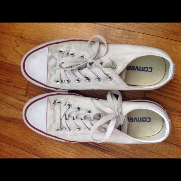 White All Stats Converse