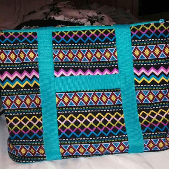 Multi Color Tote Bag - Picture 2 of 4