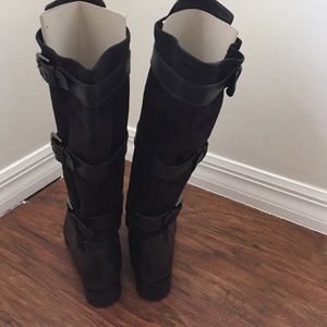 Cole Haan leather boots.