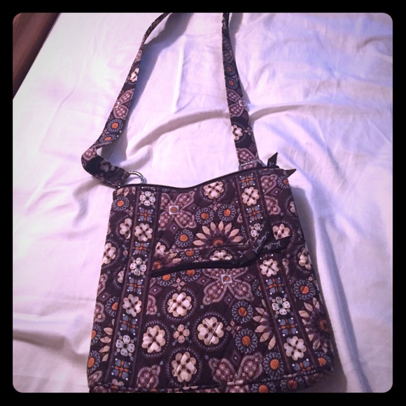 Large Vera Bradley Hipster Crossbody