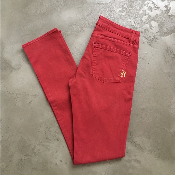 Rich & Skinny Red Jeans
