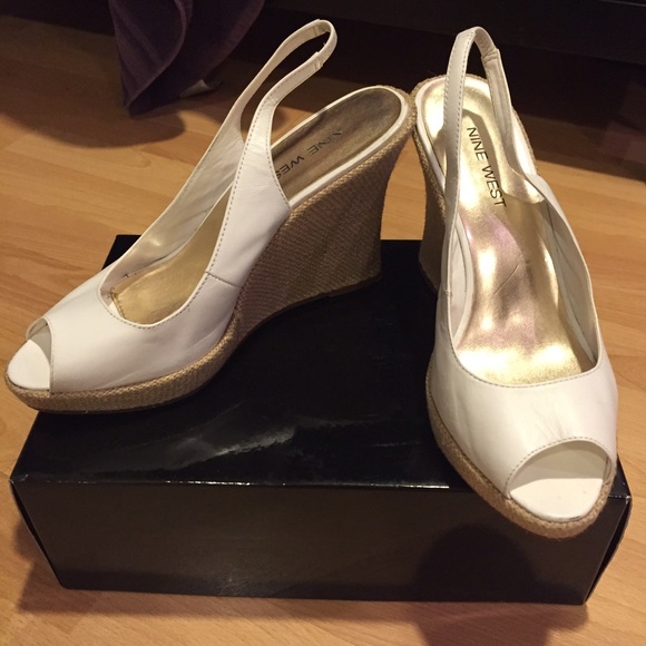 Nine West Shoes - Nine West Peep-toe Slingback Wedge