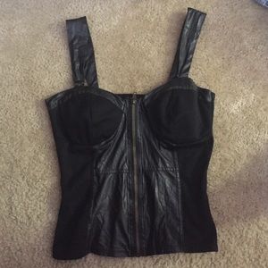 Corset style top