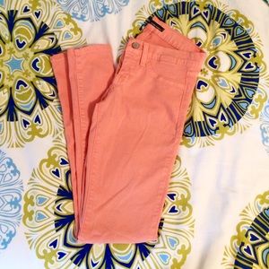 Coral Skinny Jeans