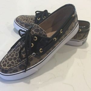Sperry's Top-Sider Leopard Print