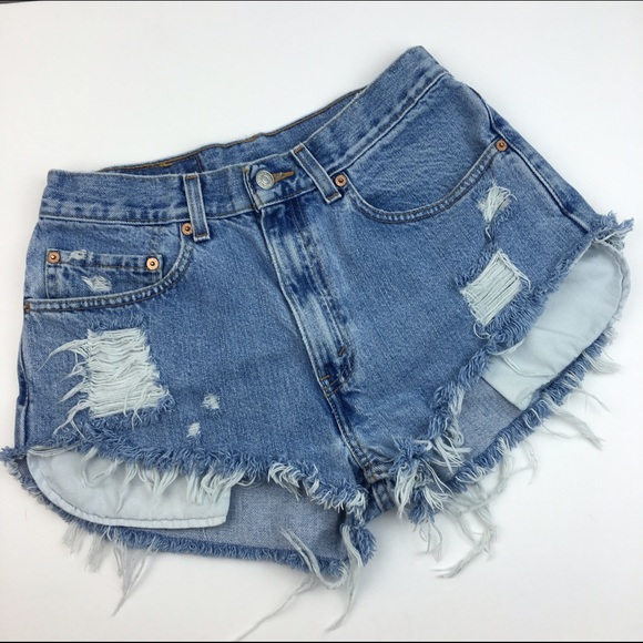 Levi's Pants - [Levi's] Vintage Custom Cutoffs Beach Boho Shorts