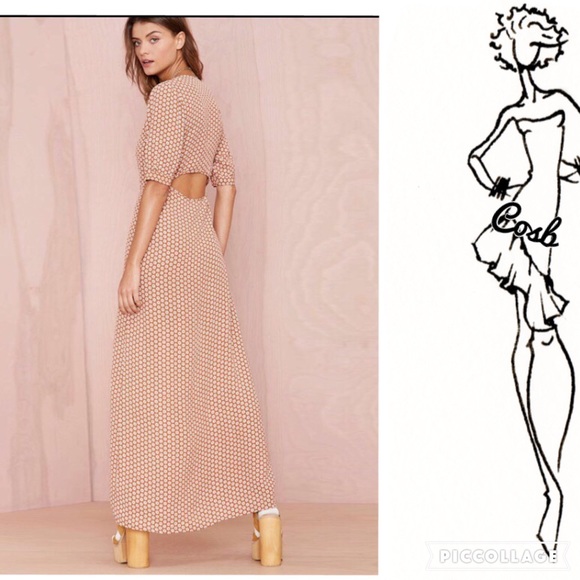 Sale!!🎊🎊 Rose Quartz Color Floral Shirt Dress - Picture 2 of 5