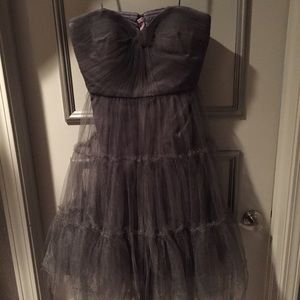 Formal deep purple dress