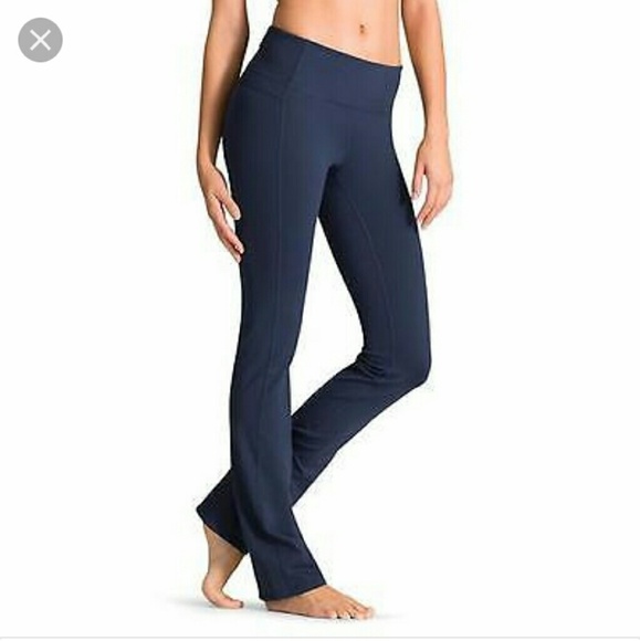 Athleta Navy Straight Up Yoga Pant