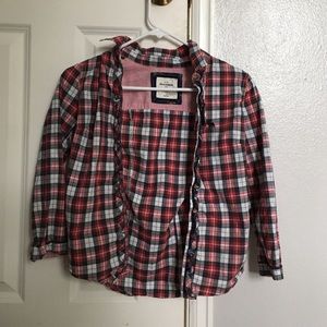 Abercrombie kids flannel