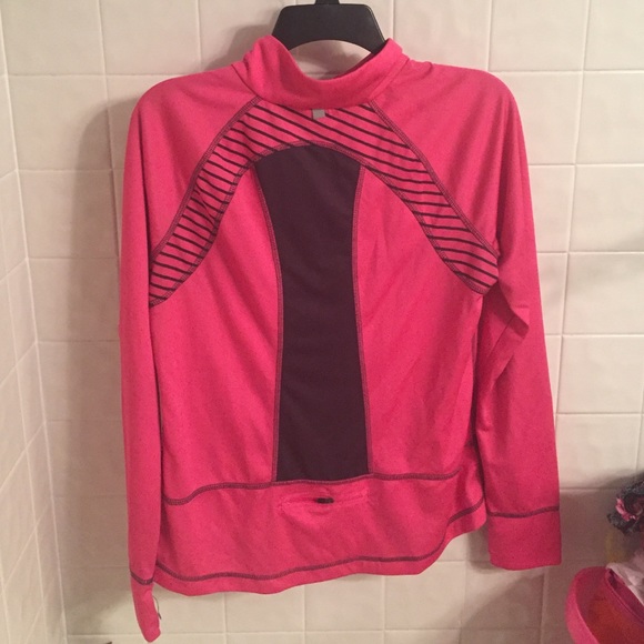 Pink Dri Fit Quarter Zip - Picture 2 of 2