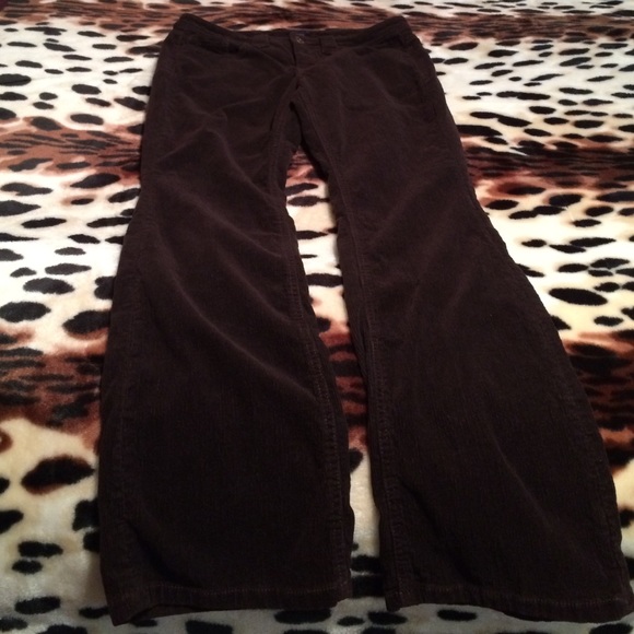 Tommy Hilfiger dark brown corduroy pants - Picture 1 of 4