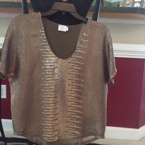Sequined blouse