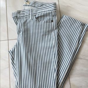 Pinstripe skinny pants from Modcloth