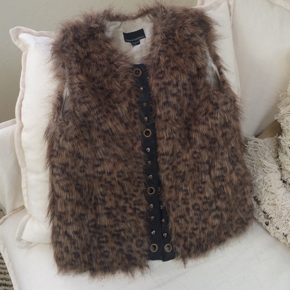 Cynthia Rowley Jackets & Blazers - Cynthia Rowley Faux Fur Vest