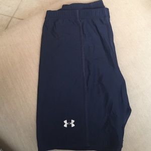 Navy Blue Women's compression short