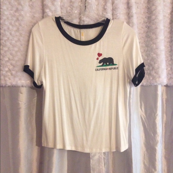California Republic Ringer Tee