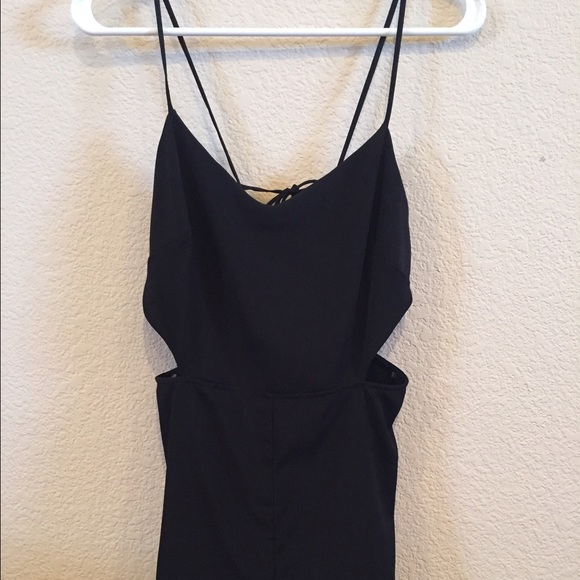 People Nation Black Romper- Size Small NWT